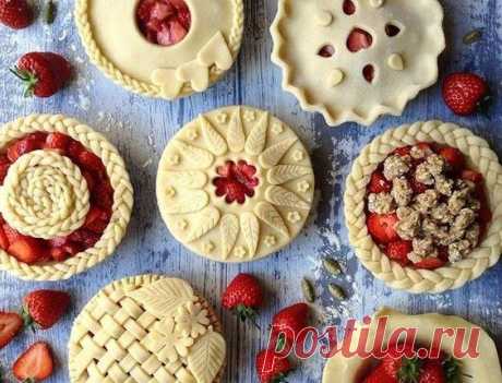 Как украсить пирог: 7 простых способов 🚩 Кулинарные рецепты