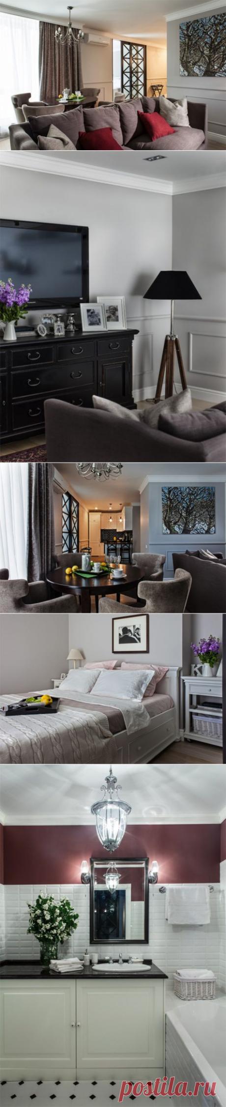 (+1) тема - Простота, легкость и стиль. Квартира площадью 55 кв метров | Школа Ремонта