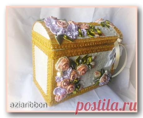 Сундучки, шкатулочки, коробочки. | biser.info - всё о бисере и бисерном творчестве
