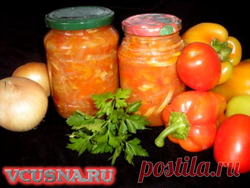 Кабачковый "Анкл Бенс" - пошаговый рецепт закатки VCUSNA.RU