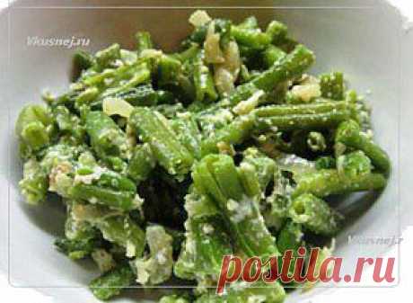 Стручковая фасоль на гарнир | Рецепты вкусно