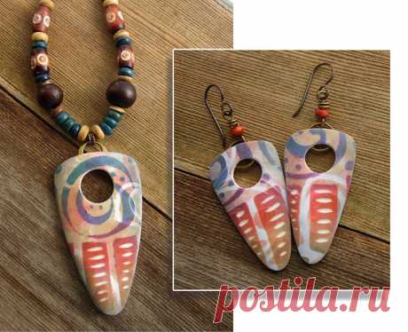 StencilGirl Talk: Guest Designer Lorraine Vogel: Creating Jewelry with Stencils!