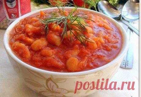 Гарнир из фасоли - пошаговый кулинарный рецепт на Повар.ру