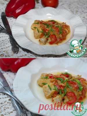 Хек с овощами - кулинарный рецепт