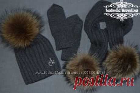 Шапки, комплекты, Swarovski и натуральный мех | KidStaff