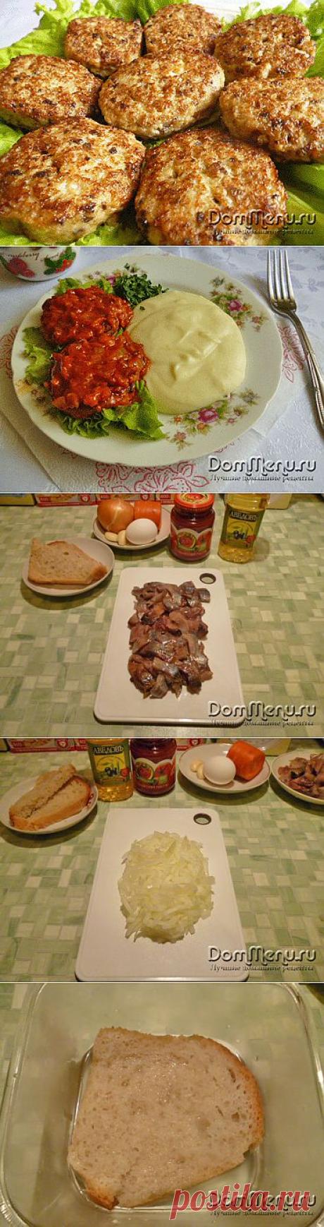 рыбные котлеты из селедки.