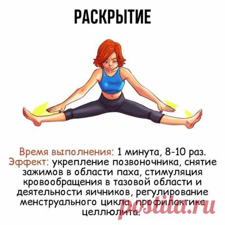 Топ-10 простых асан для женского здоровья