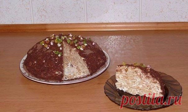 Гениальный тортик

Ингредиенты:

крекер 