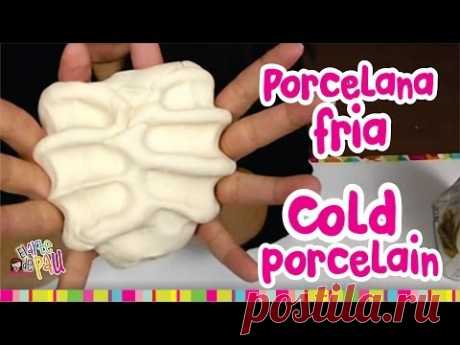 How to make COLD PORCELAIN / Como hacer PORCELANA FRIA (Resistente y Mejorada)