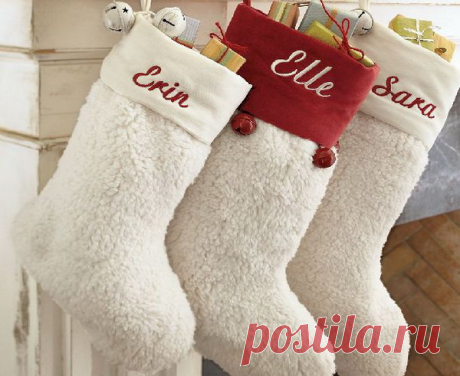 Christmas stocking– самый праздничный новогодний аксессуар.
