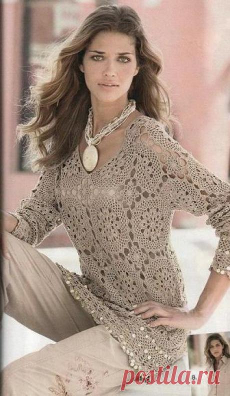 Туника мотивами