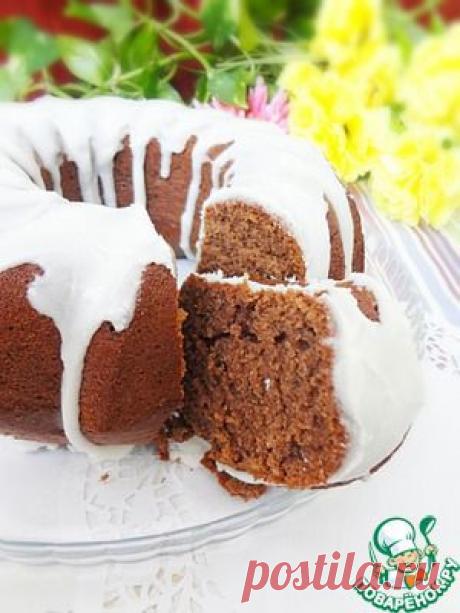 Черничный шоколадный кекс - кулинарный рецепт