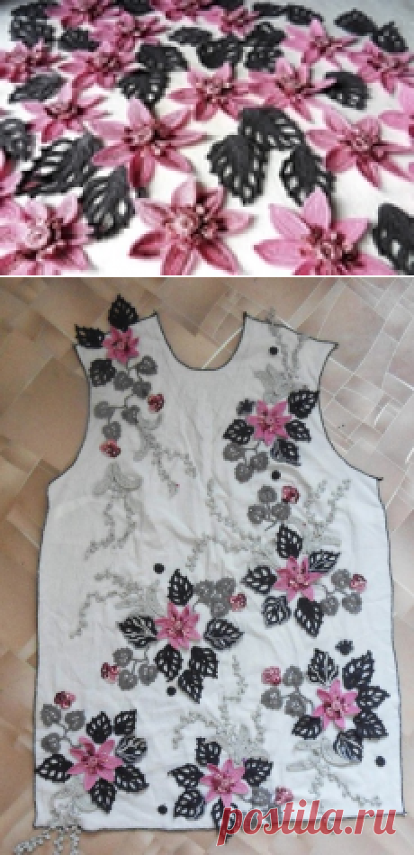 ТУНИКА "ЛОТОСЫ НА ВОДЕ".