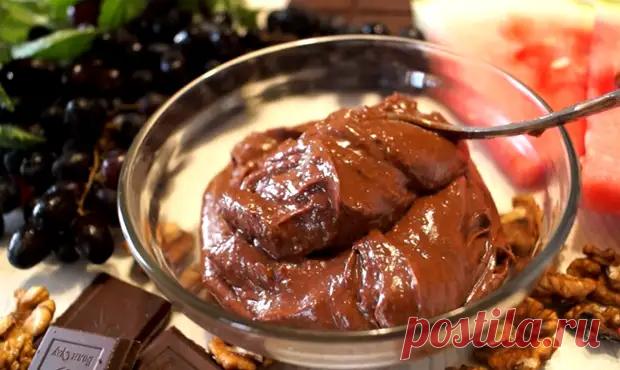 Шоколадная паста к чаю - простейший рецепт без варки, перемешал и готово - Будет вкусно - Социальная сеть 