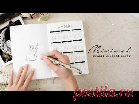 2019 Bullet Journal Setup |  Minimal & Simple