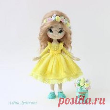 Это вам! 🌼 🌸🥀🌸🌼 Солнышко ищет дом, кому лучик тепла? 😉 Дом нашла 🏡 ☀️Каркасная кукла. ☀️Итальянский хлопок. ☀️Рост 17 см. ☀️Волосы козочка. ☀️Цена 15000 руб или $220 + с пересылкой ☀️Оплата на карту сбербанка России или Казахстана ~~~~~~~ ☀️Price -$220 ☀️PayPal (+ $10fee) . #куклакрючком #девочка№1 #вяжите_с_удовольствием #венок #artdoll #collectiondoll #a_dudakova_dolls