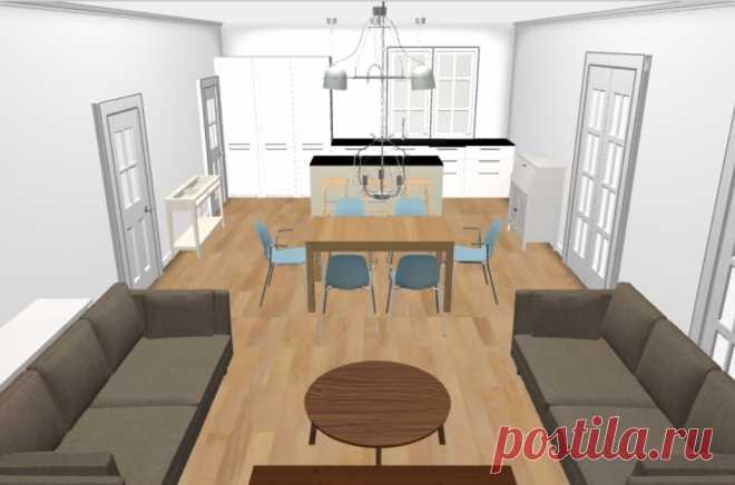 Как сэкономить место при расстановке мебели в однокомнатной квартире | Мебель 169 - о дизайне и ремонте | Дзен