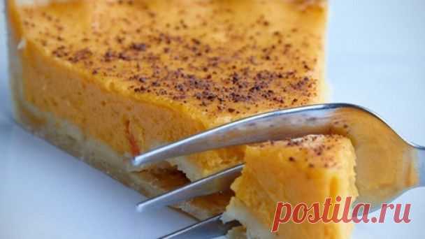 Тыквенный пирог со сгущенкой | Готовим дома