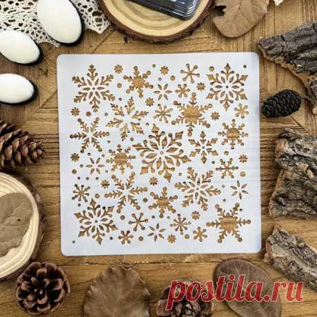 Зимняя Снежинка Кружевной DIY Шаблон для Скрапбукинга - Temu Moldova