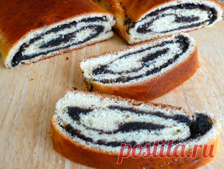 Рулет с маком