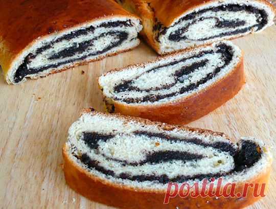 Рулет с маком