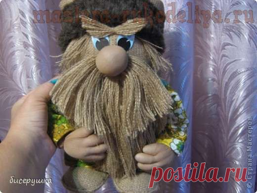 Домовенок из мешковины | Варварушка-Рукодельница