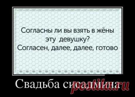 Свадьба сисадмина