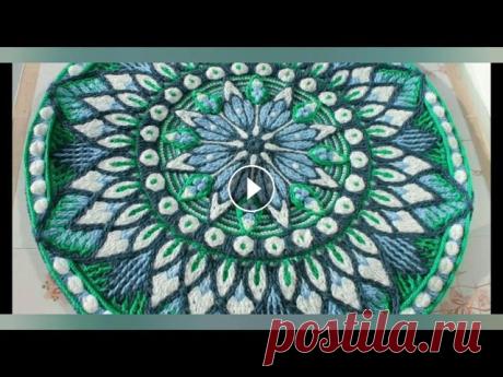 Ч.1 Вязание из пакетов. Коврик МАРТ по МК Евгении Тыченко. Новый проект Предлагаю связать из полиэтиленовых пакетов коврик-мандалу в технике overlay crochet по авторскому мастер-классу Евгении Тыченко - коврик МАРТ! Ссылка...