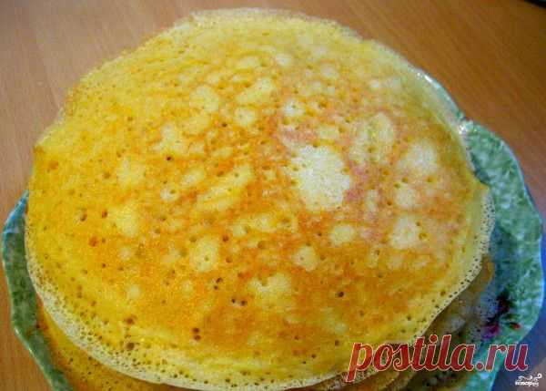 Блины из тыквы