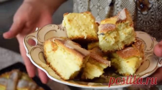 Очень вкусный открытый ТВОРОЖНЫЙ ПИРОГ по Старинному рецепту! Нежное Творожное Лакомство!