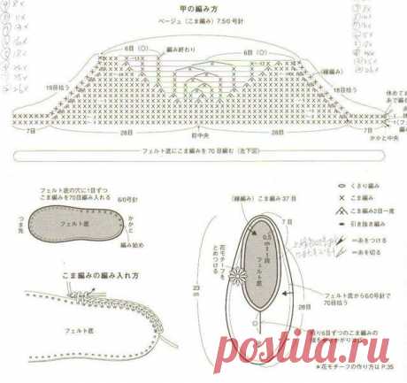 вязанные тапочки - Самое интересное в блогах