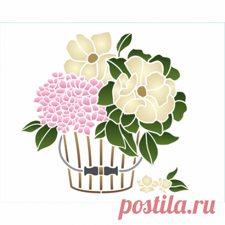 Stencil para Pintura 20 x 25cm - OPA3472 - Flores no Balde - OPA O Stencil ou molde vazado é uma placa de acetato recortada com diversos tipos de desenhos, escolhidos de acordo com a necessidade do tema em que se trabalha.

Modo de usar:
O stencil é fixado com fita crepe ou colas específicas onde se deseja pintar, que pode ser qualquer superfície lisa, como parede, madeira, MDF, tecido, vidro, papel, etc.
Usa-se pincel com pouquíssima tinta para que não borre o desenho, em...