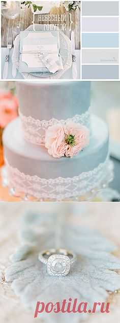 Вдохновение цветом: небесный голубой - WeddyWood