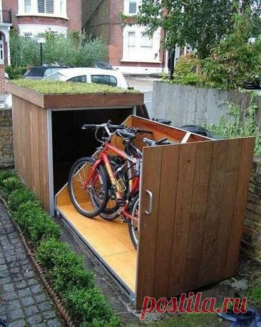 #СадовыеПостройки
Когда на даче все находится в порядке... Полезные примеры!