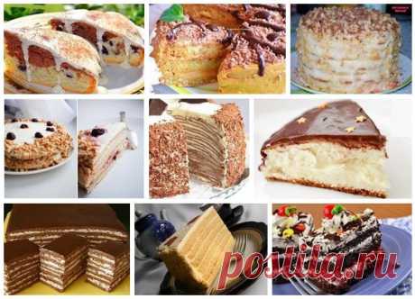 10 ОБАЛДЕННО ВКУСНЫХ ТОРТОВ