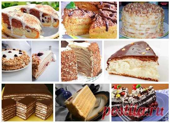 10 ОБАЛДЕННО ВКУСНЫХ ТОРТОВ