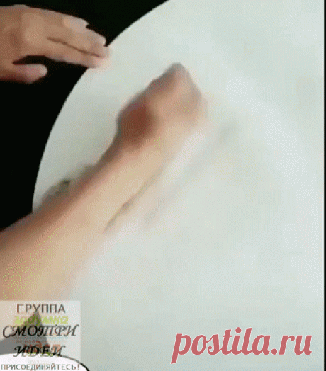 Очень необычный способ рисования...