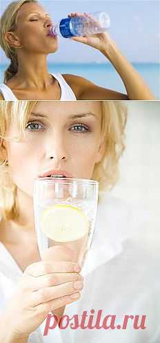 В похудении помогает вода / Будьте здоровы