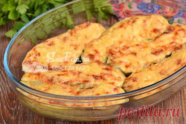 Фаршированные баклажаны интересным способом (2 варианта) | Совет да Еда | Яндекс Дзен