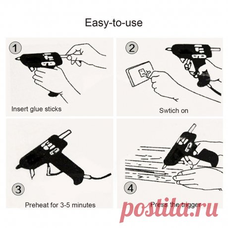XL E20 High Temp Нагреватель Расплава Горячее Оружие Клея 20 Вт Руку с 50 Клей Палочки Трансплантата Ремонта Инструмент Термофен купить на AliExpress