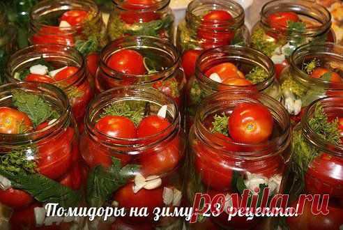 Лучшие кулинарные рецепты!!!
ПОМИДОРЫ НА ЗИМУ: 23 РЕЦЕПТА.
Жмите "Поделиться" - и рецепт сохранится на вашей страничке в заметках.

•••продолжение