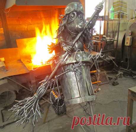 Цветочница кованая.Производство. Кузнечный цех ООО &quot;Солнечный город&quot;