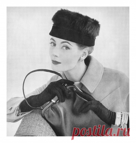 1956 fashion photograph by John French