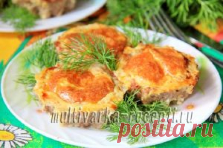 Мясные кексы из фарша в формочках в духовке