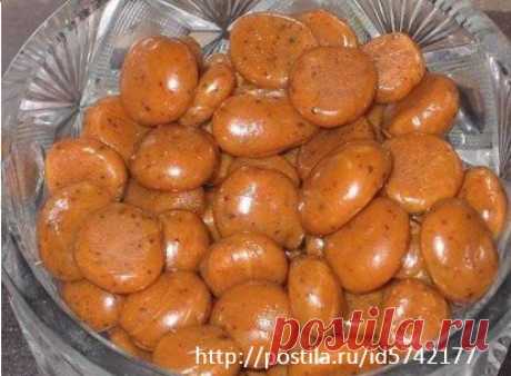 ИРИСКИ С ШОКОЛАДНОЙ КРОШКОЙ