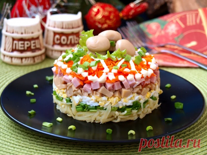 Салат из вареной картошки, рецепты, фото и видео