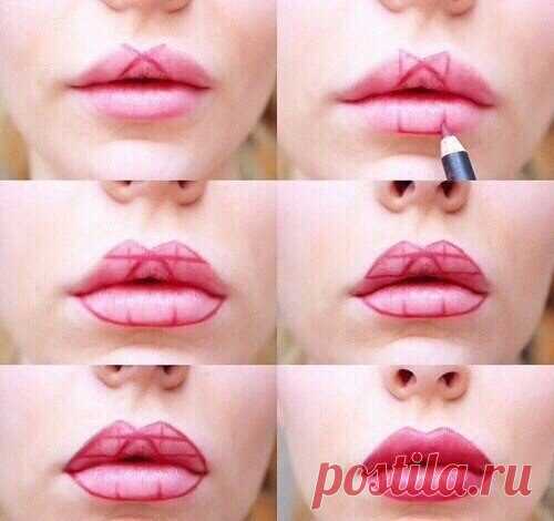 Инструкция как сделать пухлые губки 👄