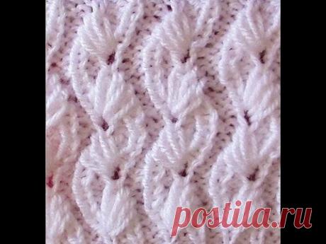 Knit Pattern * ALMOND FLOWER *