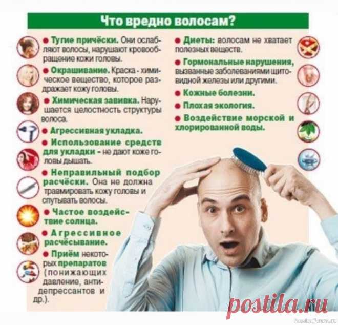 Секреты красоты: что вредно волосам