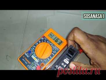 Como PROBAR BREAKER con MULTIMETRO digital